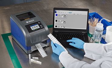 Création d'étiquettes sur site