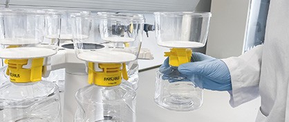 Lab-Scale Harvest and Clarification of Lentiviral Vectors Using Sartoclear Dynamics Lab Filtration Systems